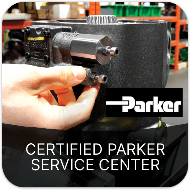 Lifco Hydraulics is a Certified Parker Service Center, authorized to provide expert maintenance and repair for Parker hydraulic systems and components.