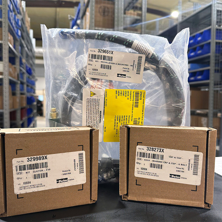 Inventory PTO Clutch kit and Bearing Cap