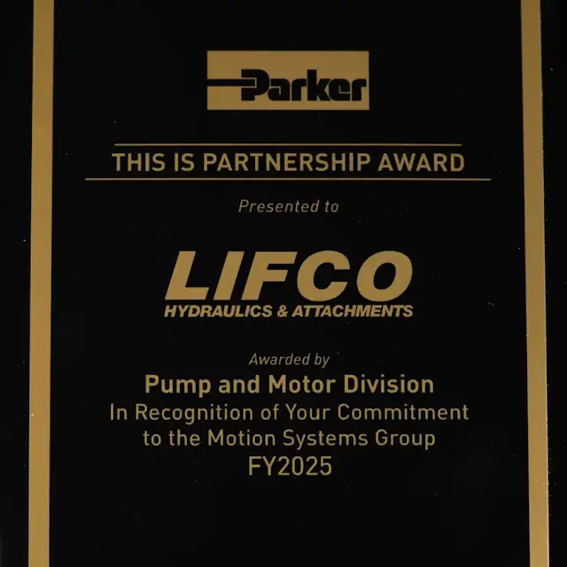 Parker Distributor of the Year