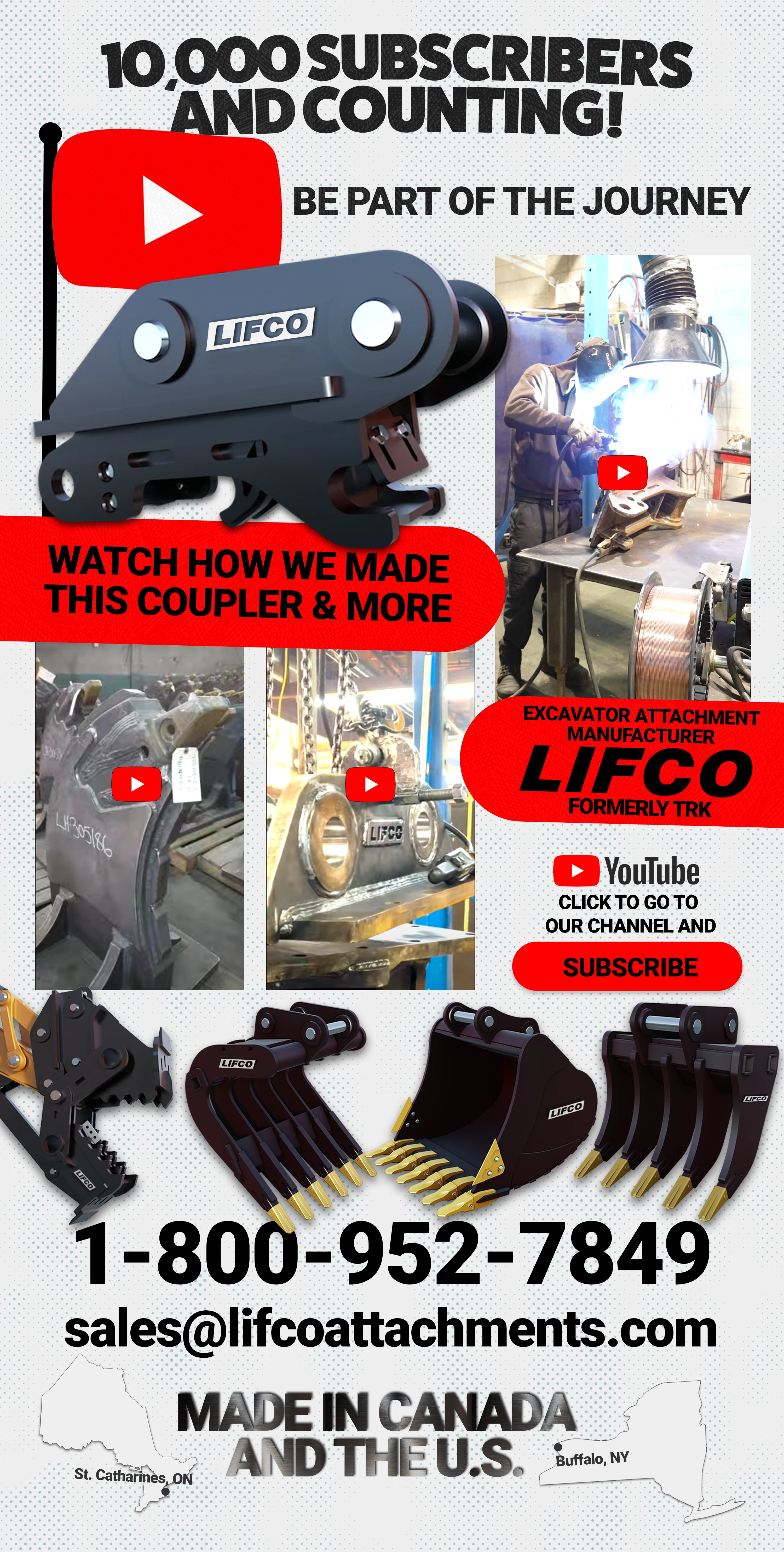 LIFCO Hydraulics & Attachments - Excavator Rakes - Precision Raking. Maximum Efficiency. Built to Endure.