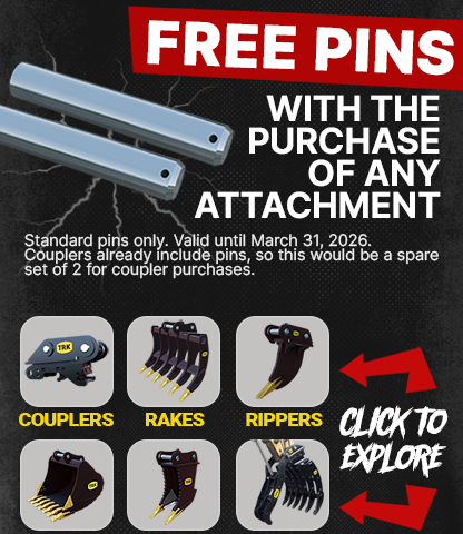 March Promo — Free Pins With Every Attachment